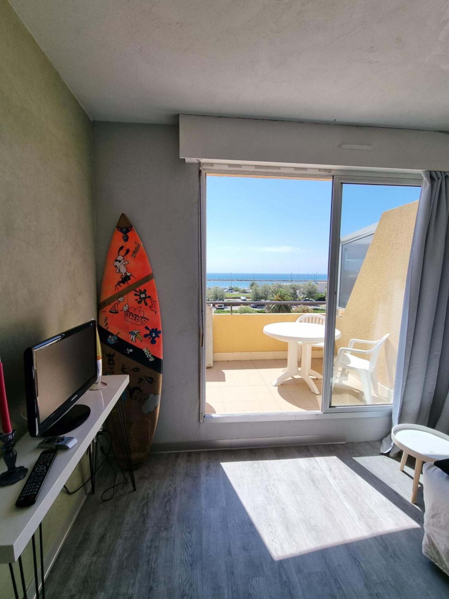 Sete Vue Mer Linge Fourni Apartment Ngoại thất bức ảnh